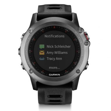 Smart sports GPS watch "Garmin fenix 3 Multisport Training Watch" | Information transmission media for research and development TEGAKARI