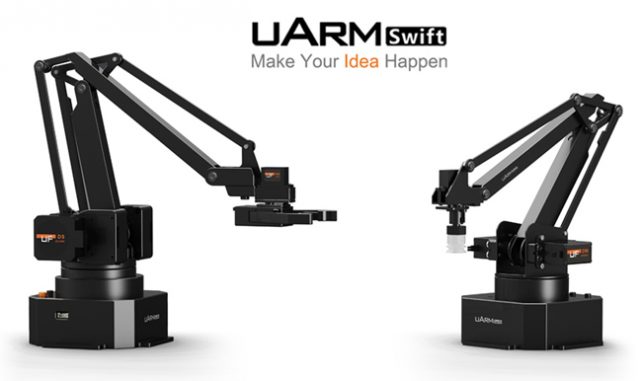 卓上タイプのロボットアーム「uArm Swift」 | 研究開発者向け情報発信 